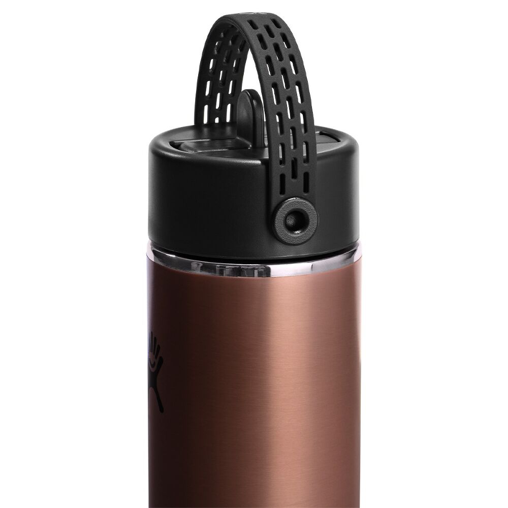 Hydro Flask Lightweight Flex Straw Bottle 24 oz (710 ml), Obsidian