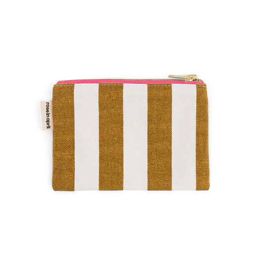 Rose in April Marie Purse Stripes, Caramel