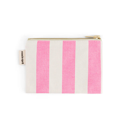 Rose in April Marie Purse Stripes, Neon pink