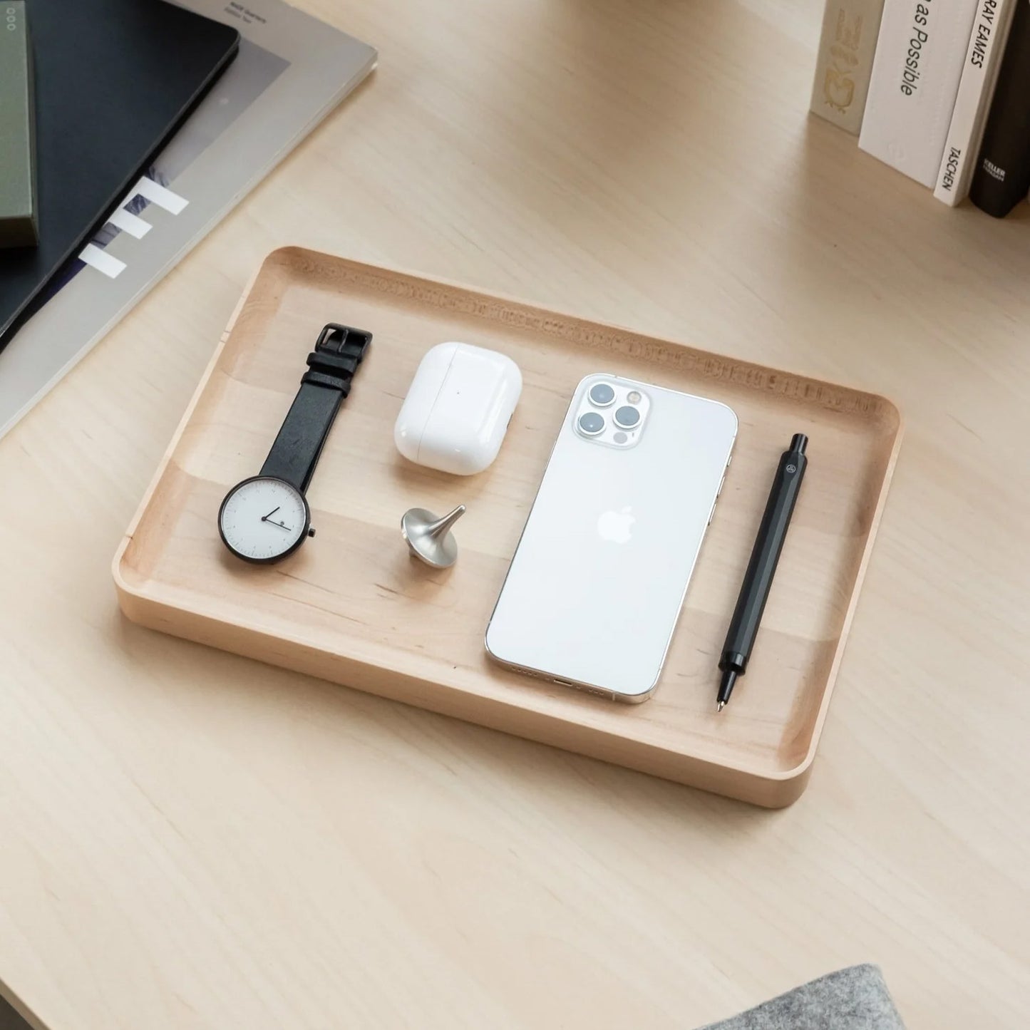 UGMONK Valet Tray Large, Maple