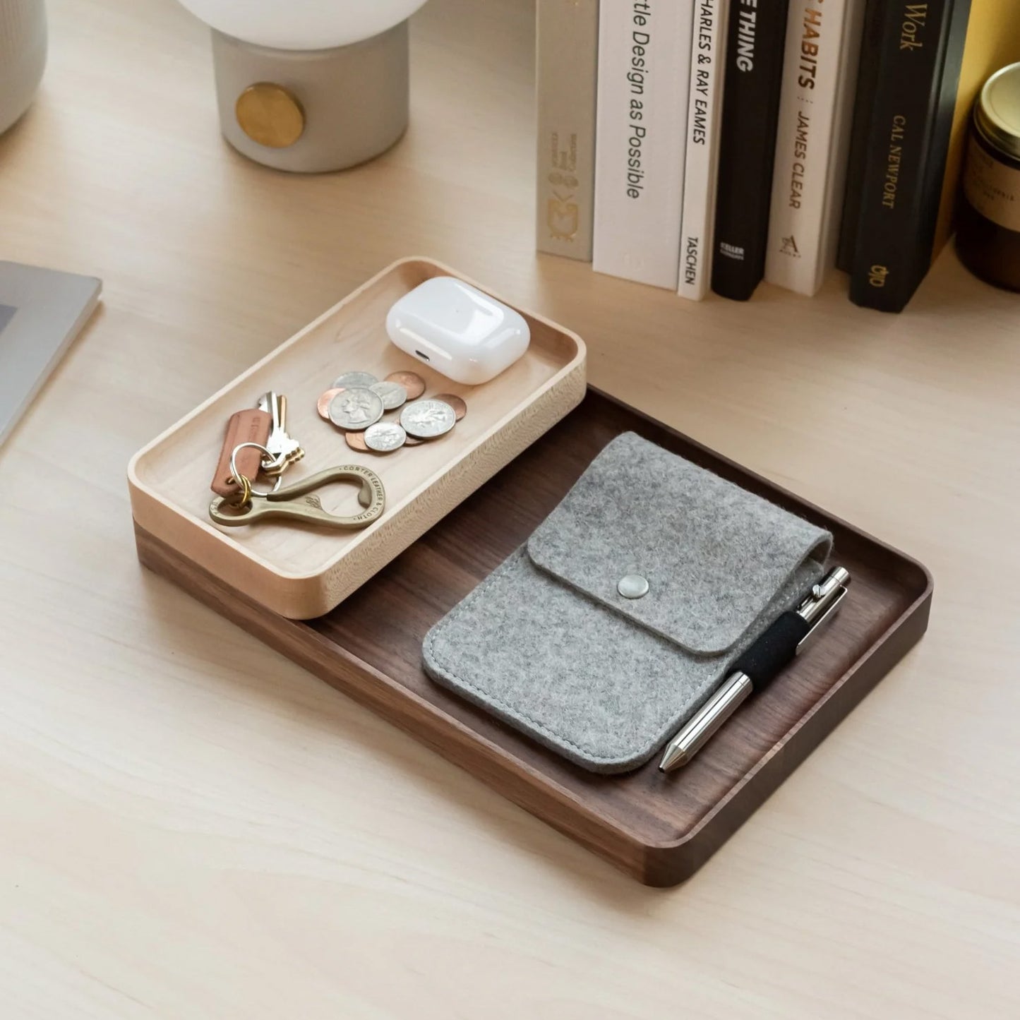 UGMONK Valet Tray Large, Maple