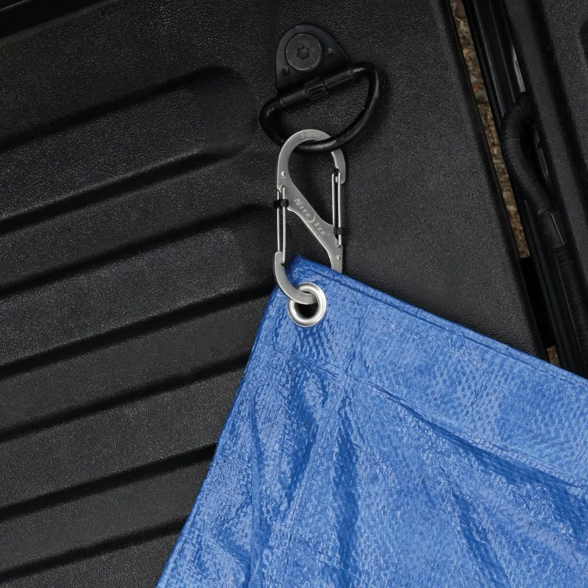 Nite Ize S-Biner® SlideLock® Stainless Steel #4, Black