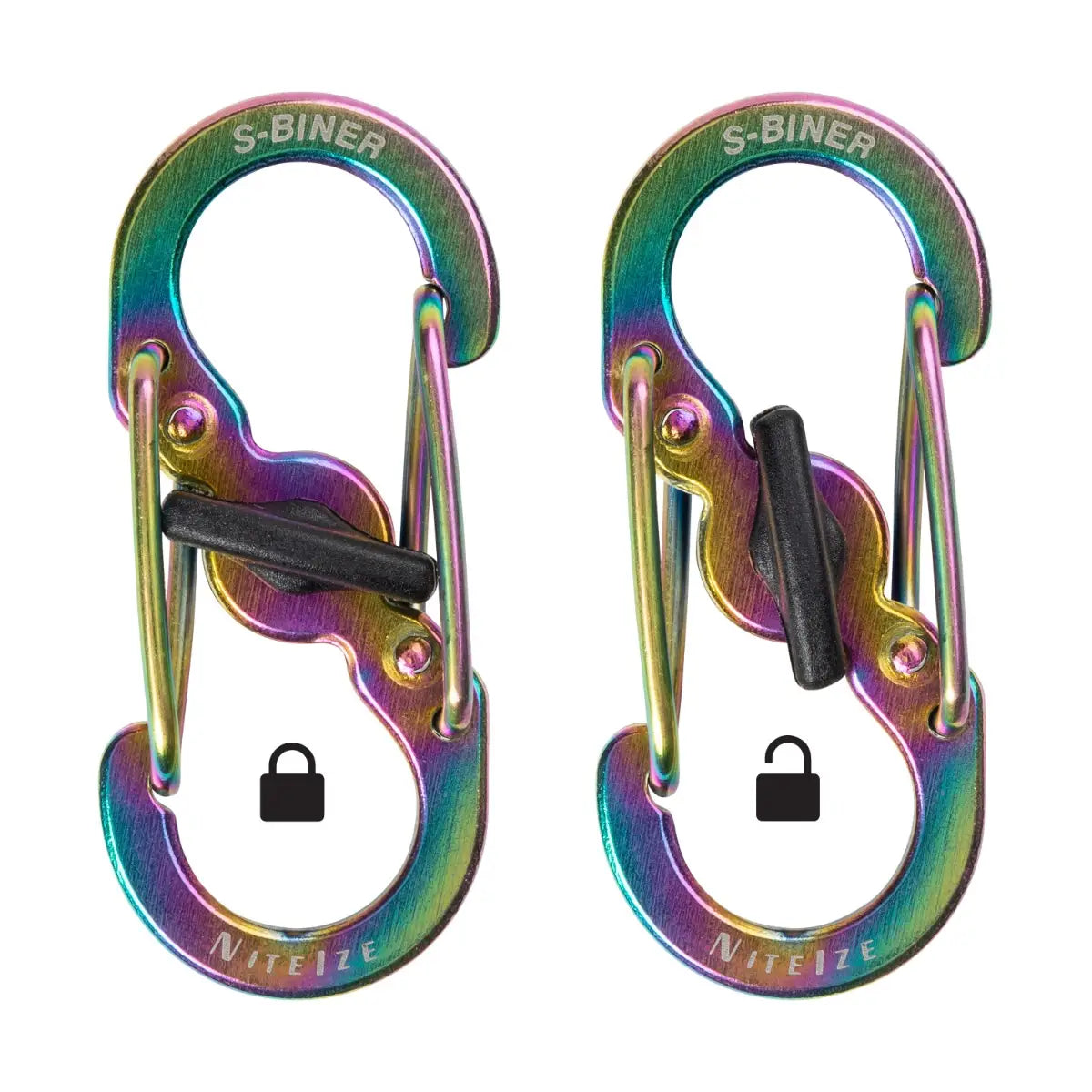 Nite Ize BigFoot Locker® KeyRack™ Stainless Steel, Spectrum