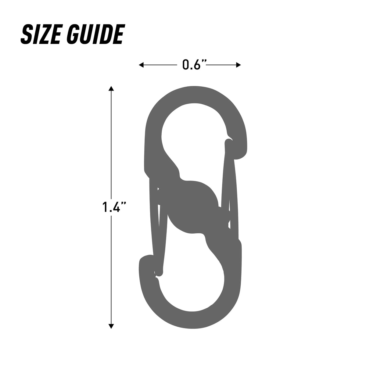Nite Ize S-Biner® MicroLock® Aluminum 5 Pack, Assorted