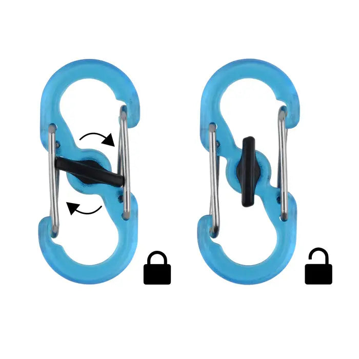 Nite Ize KeyRing Locker® S-Biner® Plastic