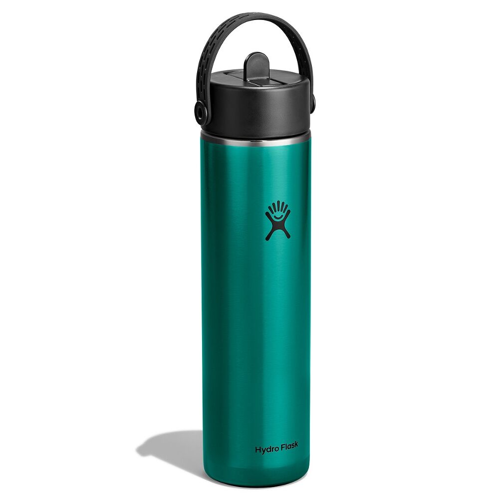 Hydro Flask Lightweight Flex Straw Bottle 24 oz (710 ml), Emerald Green