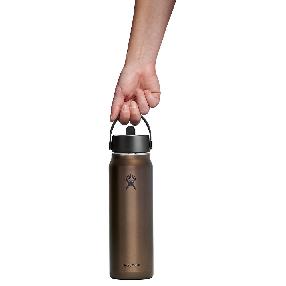 Hydro Flask Lightweight Flex Straw Bottle 32 oz (946 ml), Obsidian