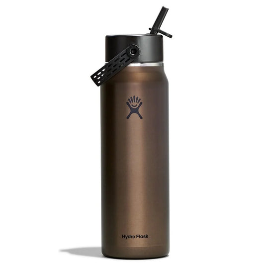 Hydro Flask Lightweight Flex Straw Bottle 32 oz (946 ml), Obsidian