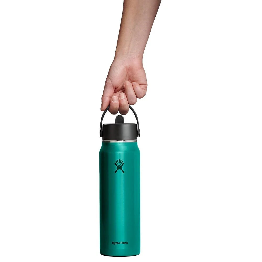 Hydro Flask Lightweight Flex Straw Bottle 32 oz (946 ml), Emerald Green