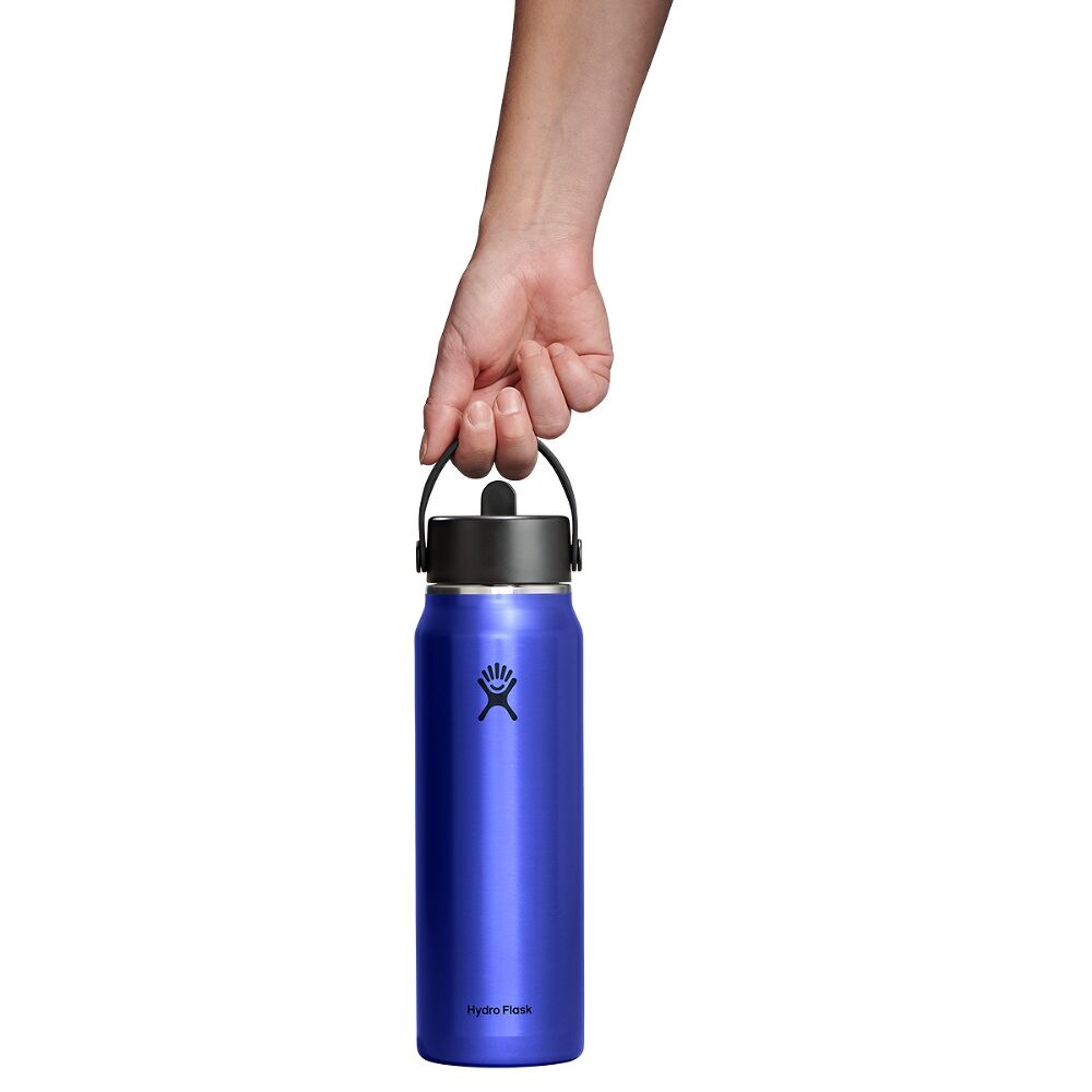 Hydro Flask Lightweight Flex Straw Bottle 32 oz (946 ml), Sapphire Blue