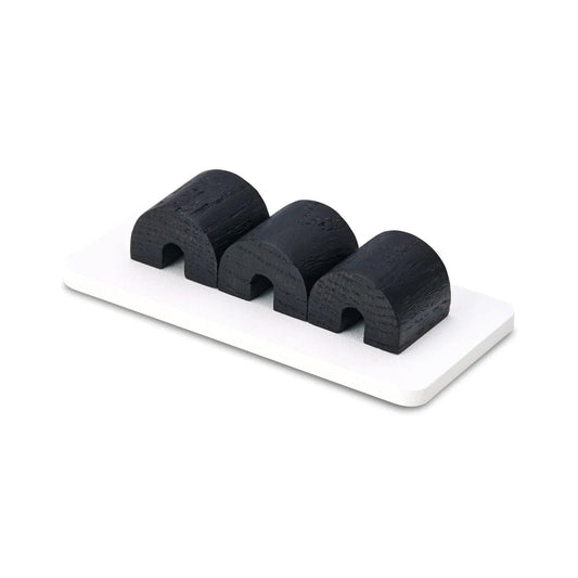 Oakywood Magnetic Cable Organizer, Black/White