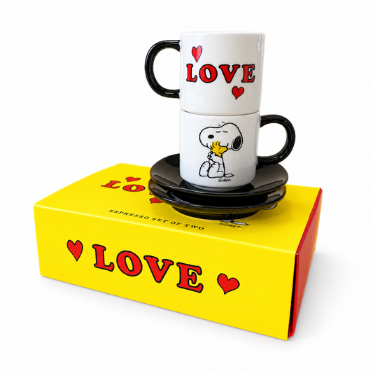 Peanuts Love Espresso Set, produktbilde
