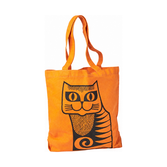 Magpie x Hornsea Tote, Cat på hvit bakgrunn