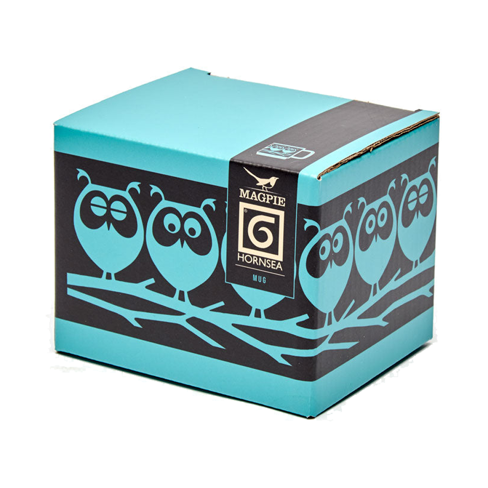 Magpie x Hornsea Mug, Owls on Branch Teal, ekstra produktbilde 3