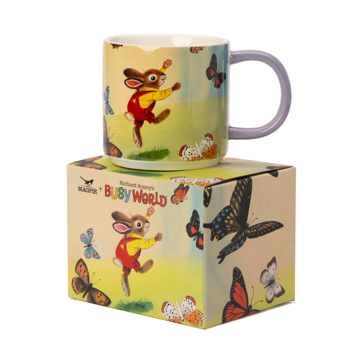 Magpie x Richard Scarry I am a Bunny Butterfly Mug, ekstra produktbilde 2