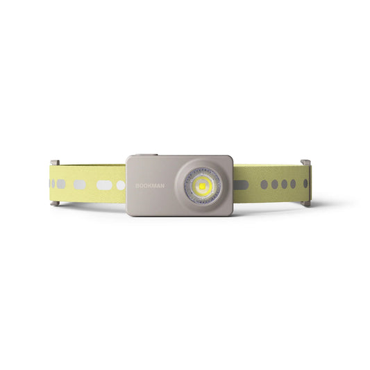Bookman Urban Visibility Monocle - Award-winning Headlamp, Sand Gray