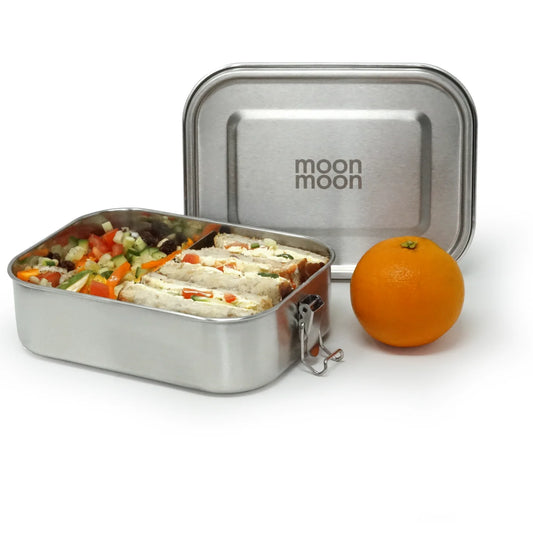 Moonmoon Stainless Steel Lunch Box, Medium 1.2L