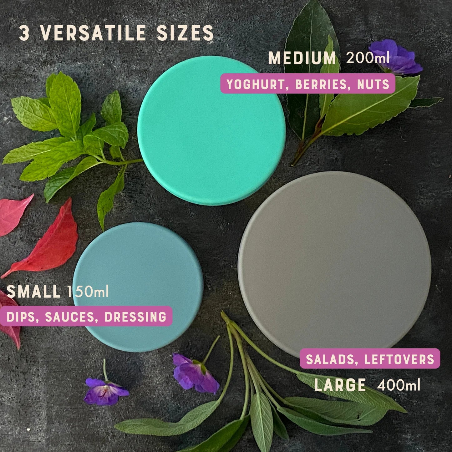 Moonmoon Stainless Steel Snack Pots