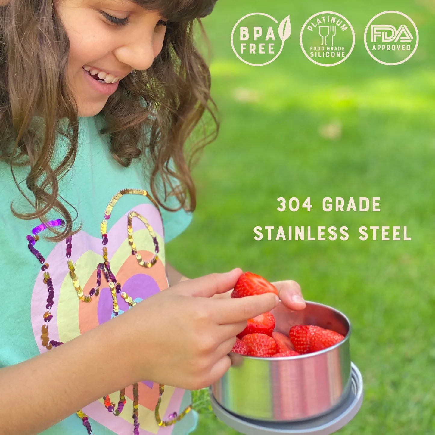 Moonmoon Stainless Steel Snack Pots