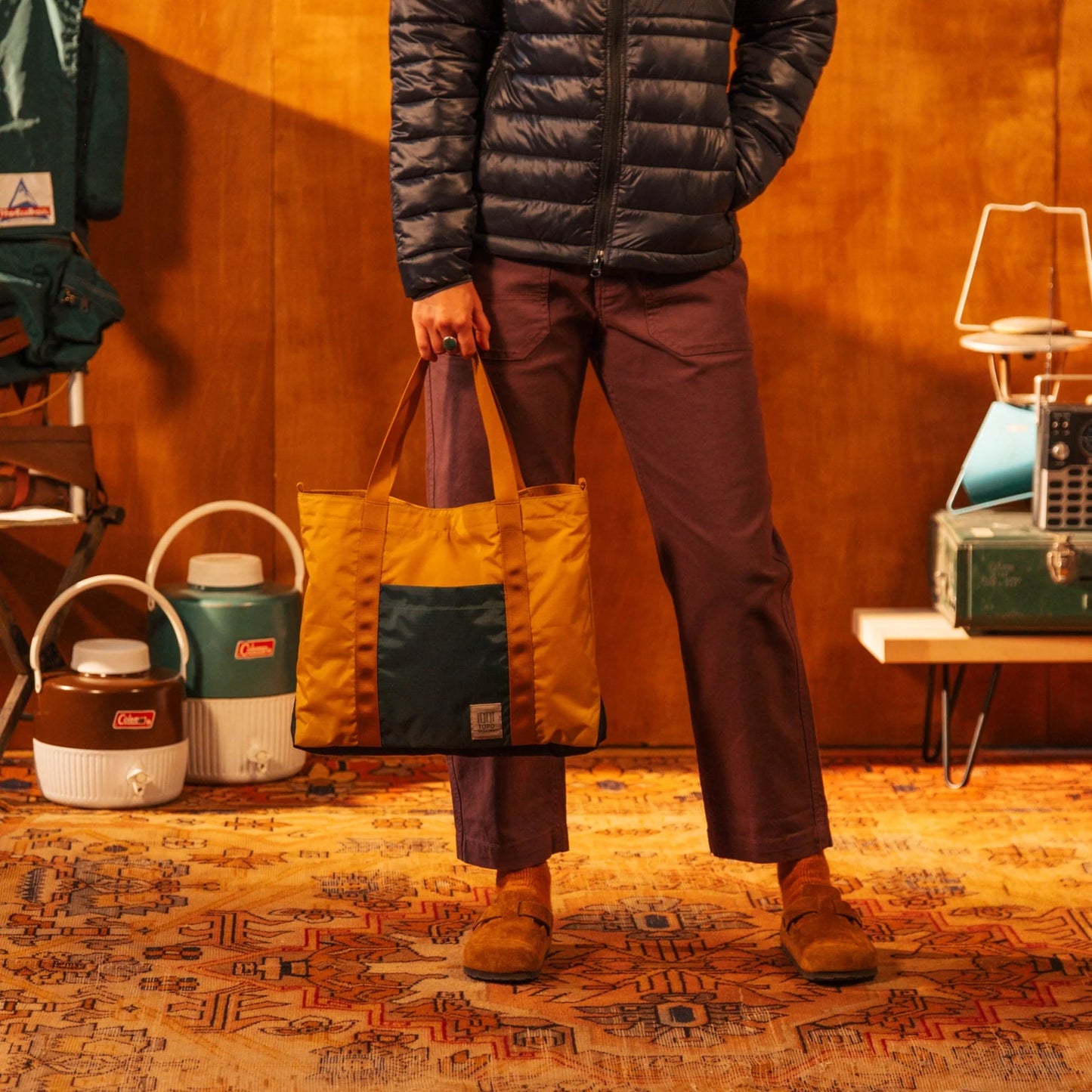 Topo Desigs Mountain Essential Tote, Beetle / Midnight
