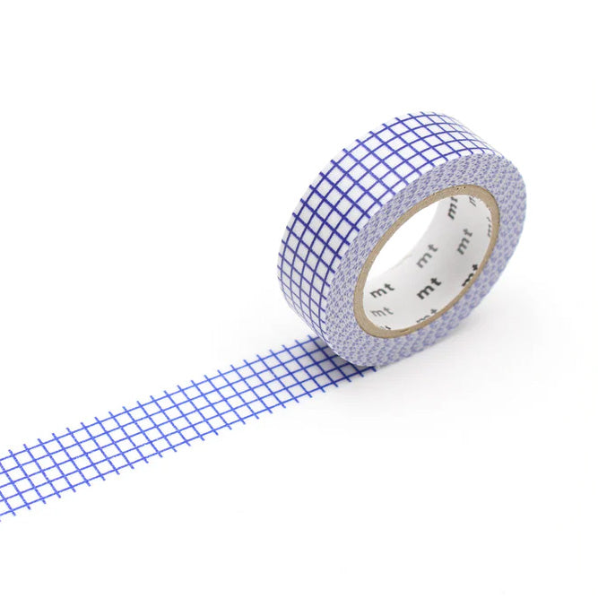 Mt masking tape Mt Basic Hougan 15mm Washi Tape, Blueberry