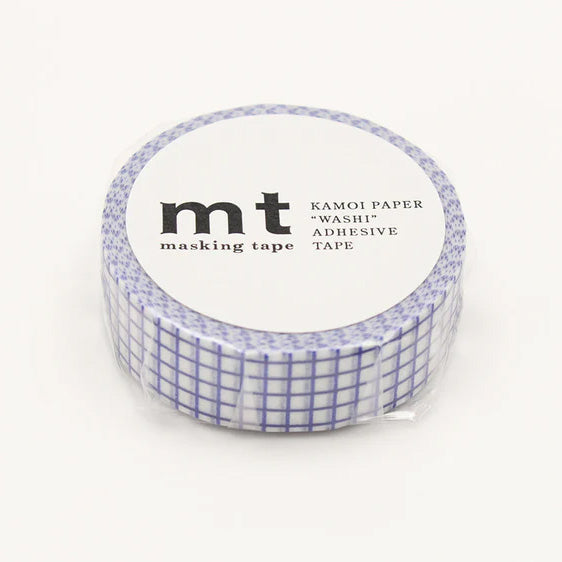 Mt masking tape Mt Basic Hougan 15mm Washi Tape, Blueberry