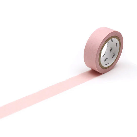 Mt masking tape Mt Basic Pastel 15mm Washi Tape, Scarlet