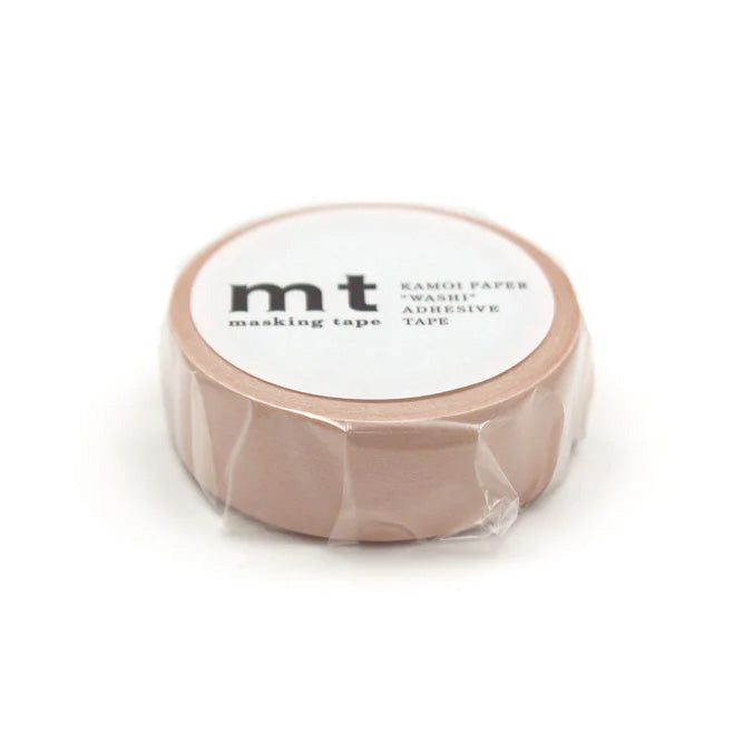 Mt masking tape Mt Basic Pastel 15mm Washi Tape, Carrot