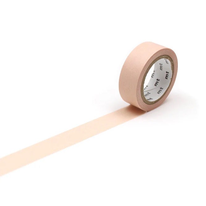 Mt masking tape Mt Basic Pastel 15mm Washi Tape, Carrot