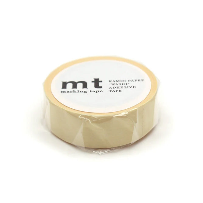 Mt masking tape Mt Basic Pastel 15mm Washi Tape, Sunflower