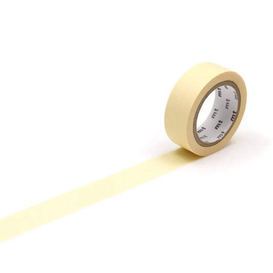 Mt masking tape Mt Basic Pastel 15mm Washi Tape, Sunflower
