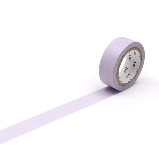 Mt masking tape Mt Basic Pastel 15mm Washi Tape, Lavender