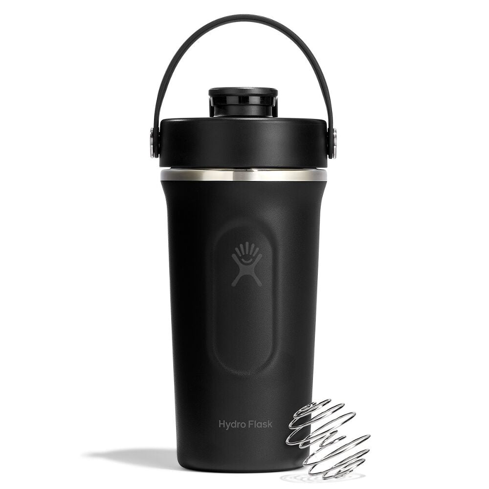 Hydro Flask Insulated Shaker Bottle 24oz, Tonal Black