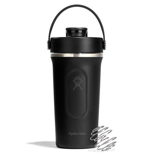 Hydro Flask Insulated Shaker Bottle 24oz, Tonal Black