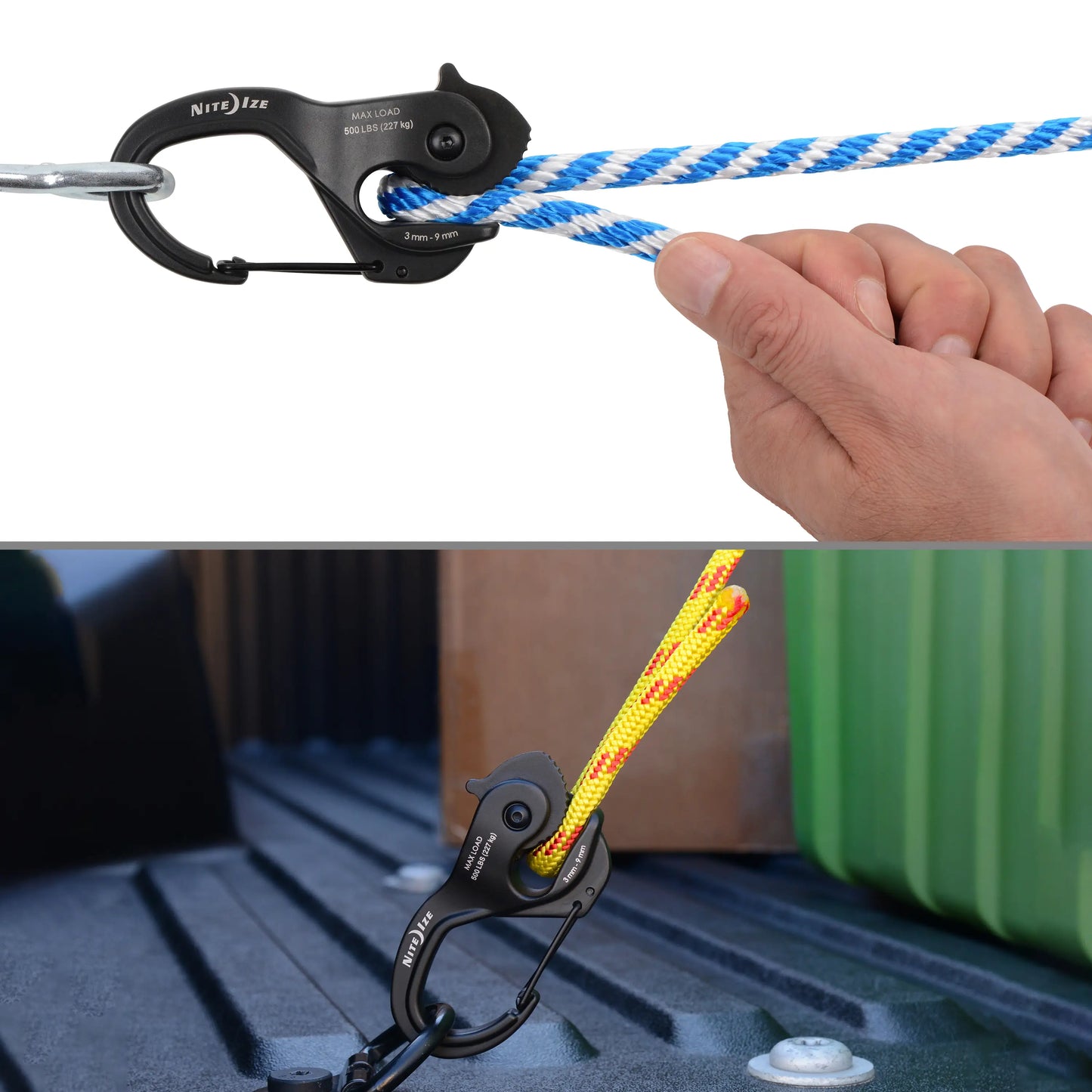 Nite Ize CamJam® XT™ Aluminum Rope Tightener, Large - No Rope