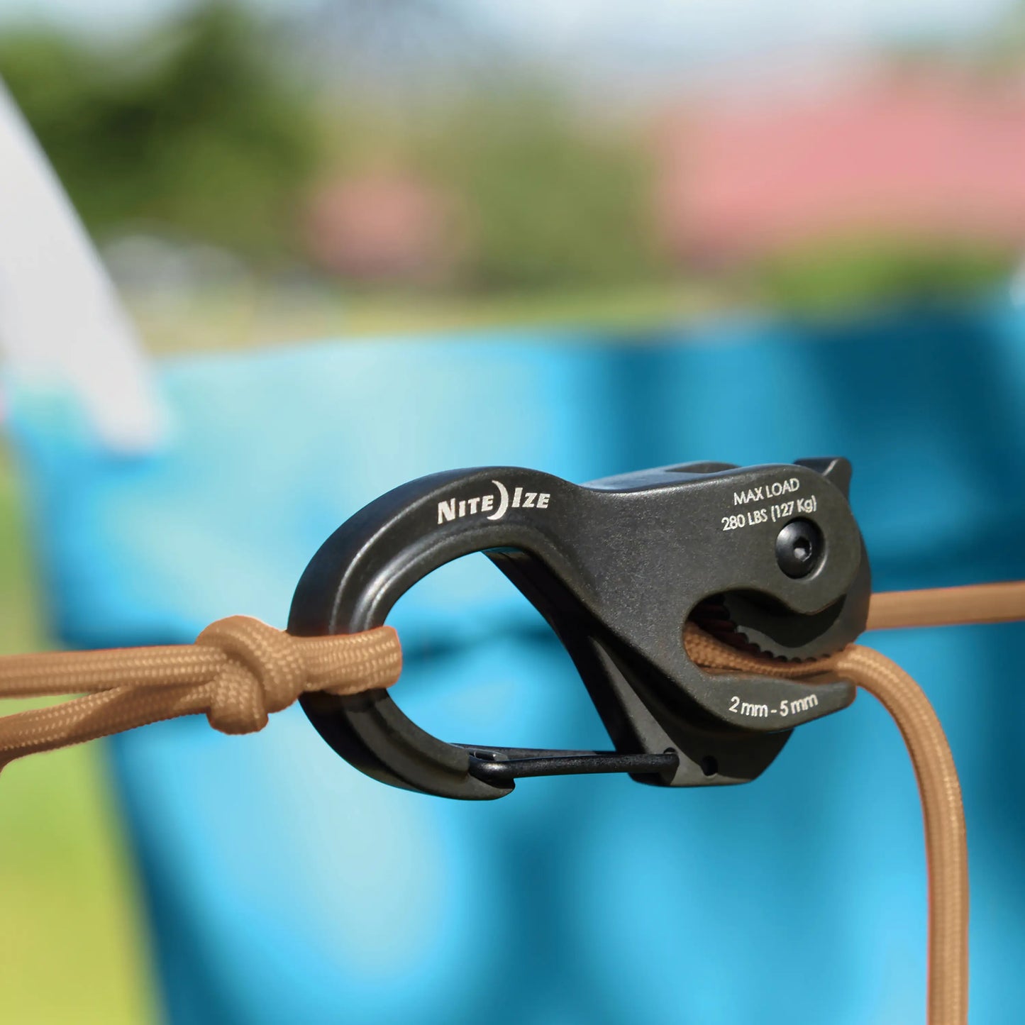 Nite Ize CamJam® XT™ Aluminum Rope Tightener, Regular - No Rope