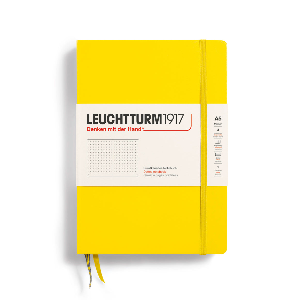 Leuchtturm1917 Notebook Dotted, A5 (Hardcover)