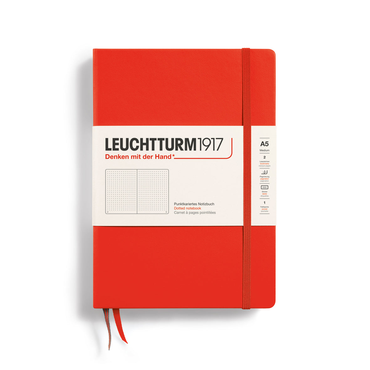 Leuchtturm1917 Notebook Dotted, A5 (Hardcover)