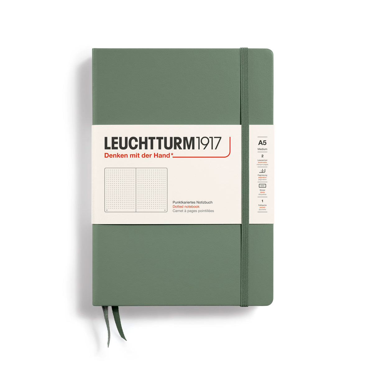 Leuchtturm1917 Notebook Dotted, A5 (Hardcover)