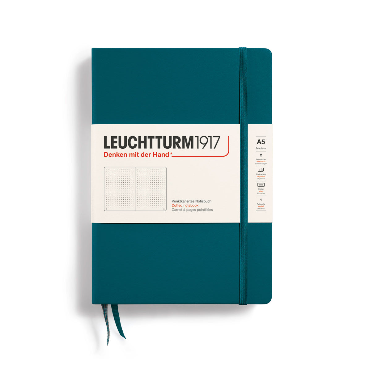 Leuchtturm1917 Notebook Dotted, A5 (Hardcover)