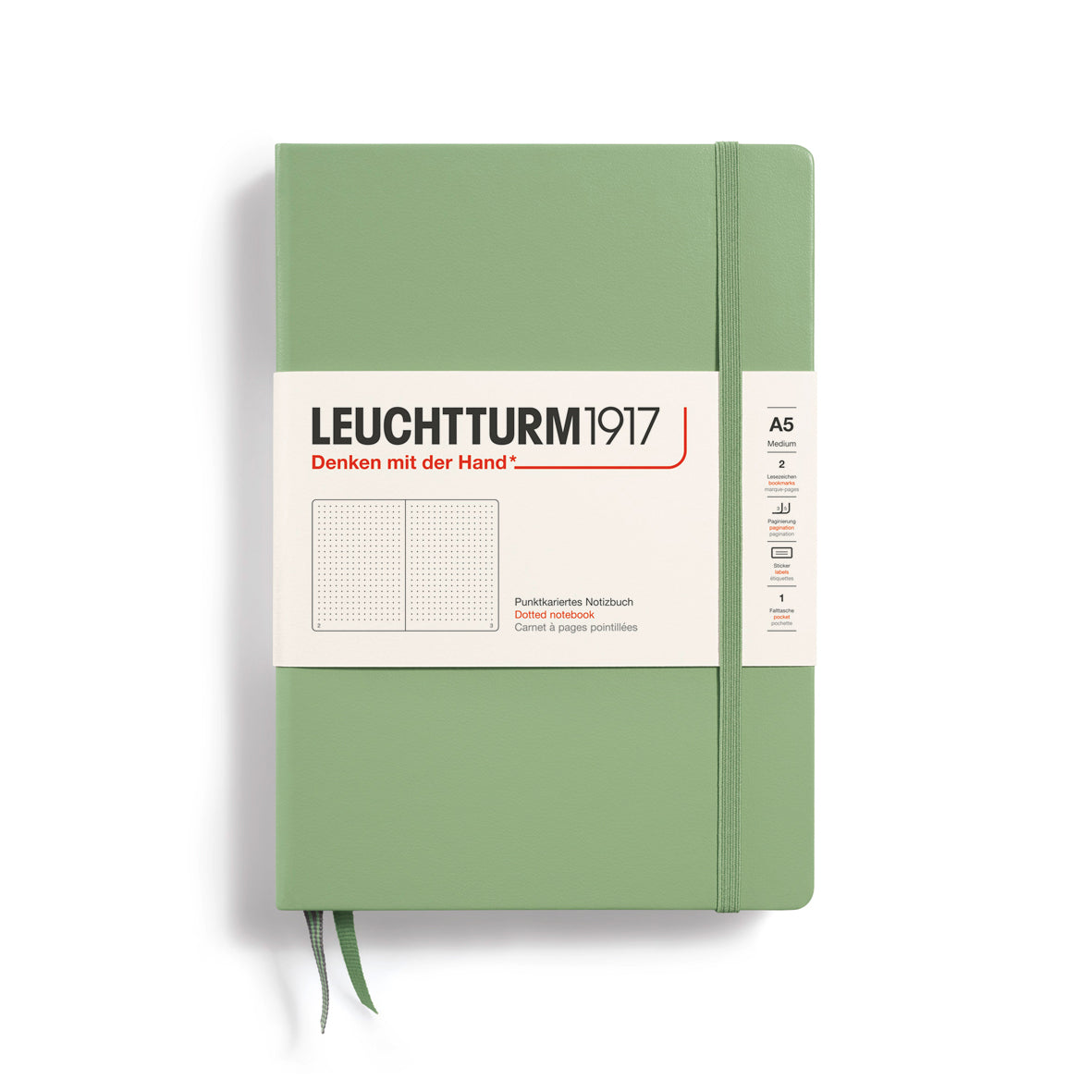 Leuchtturm1917 Notebook Dotted, A5 (Hardcover)