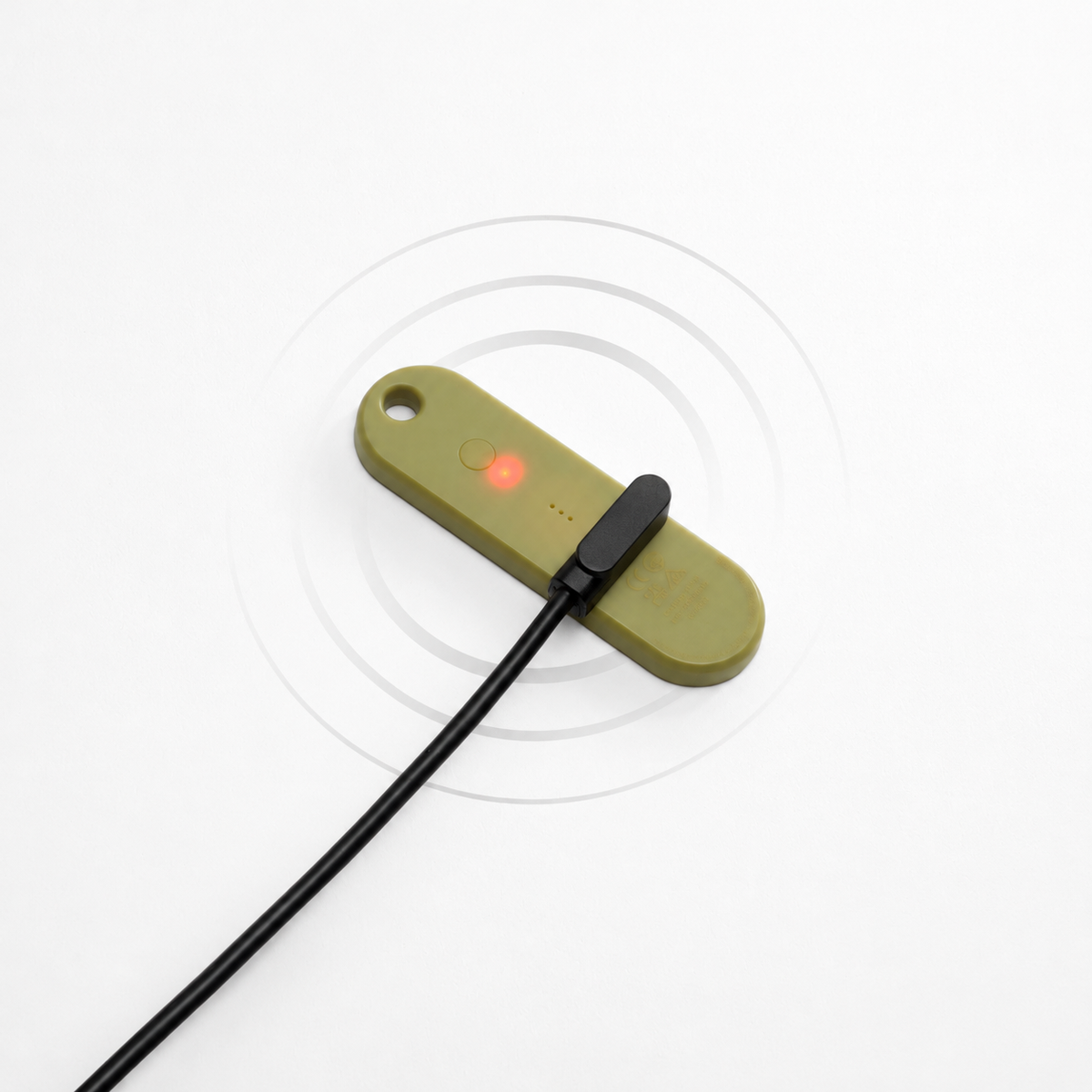 Orbitkey Universal Tracker, Pistachio, i bruk