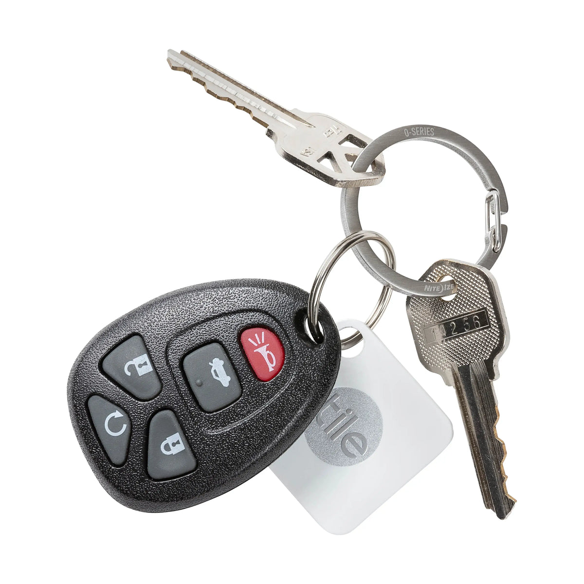 Nite Ize O-Series® Gated Key Ring 2 Pack