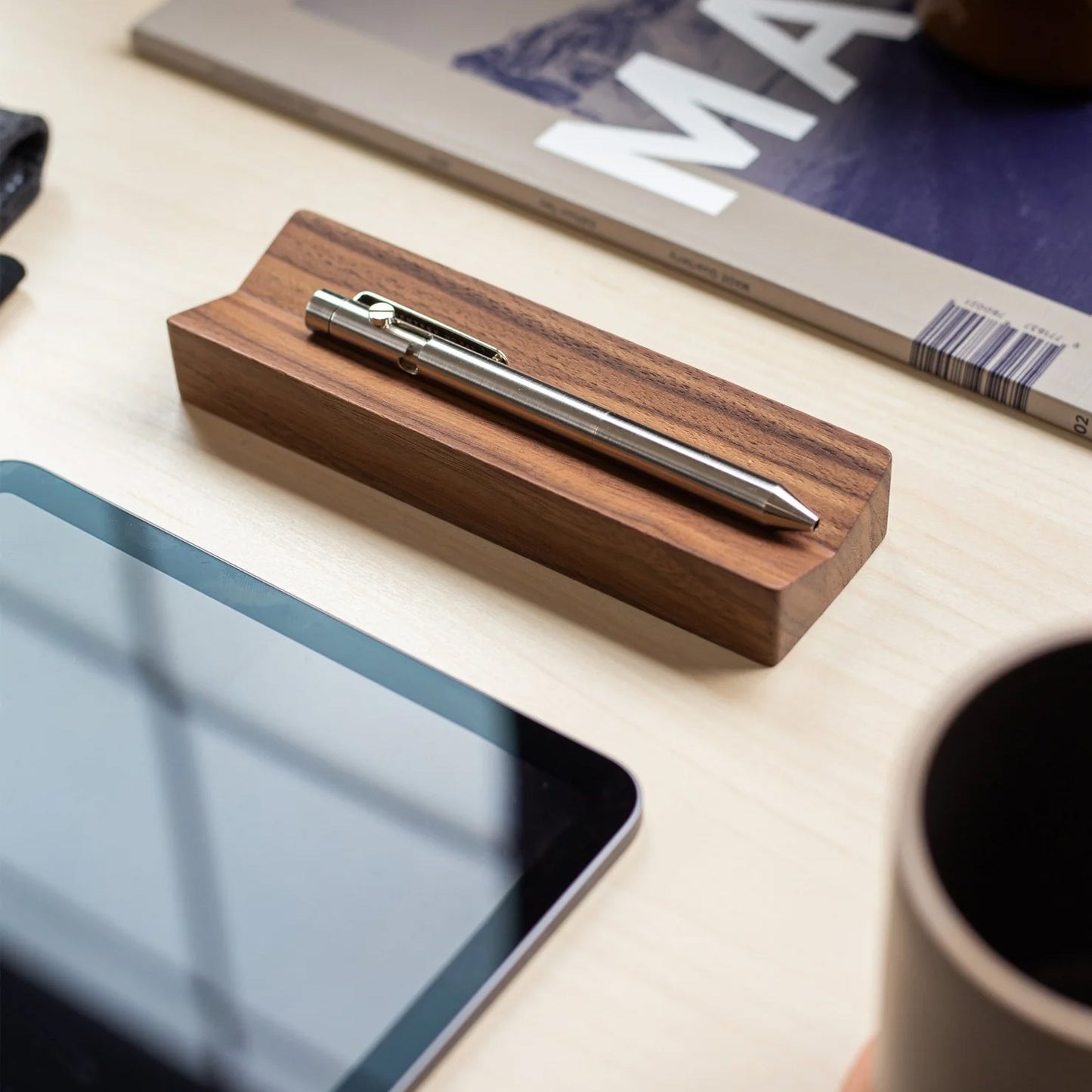 UGMONK Pen Tray, Walnut