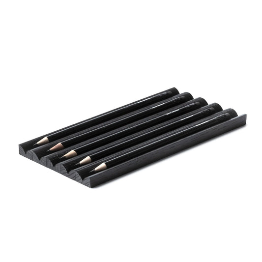 Oakywood Pen Holder Set of 5, Black