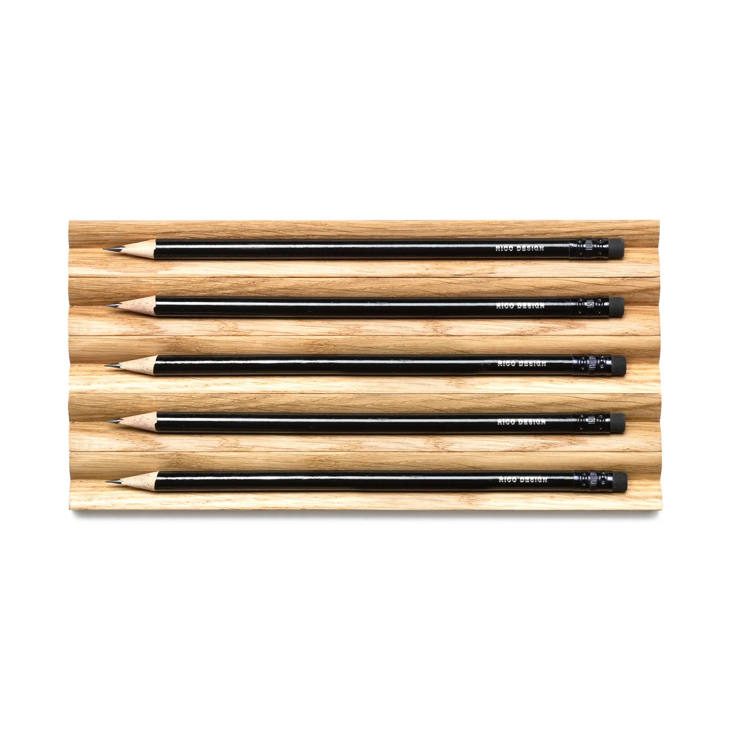 Oakywood Pen Holder Set of 5, Oak