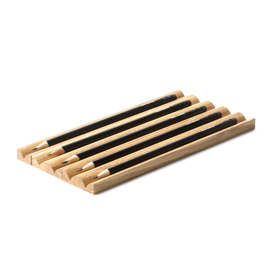 Oakywood Pen Holder Set of 5, Oak