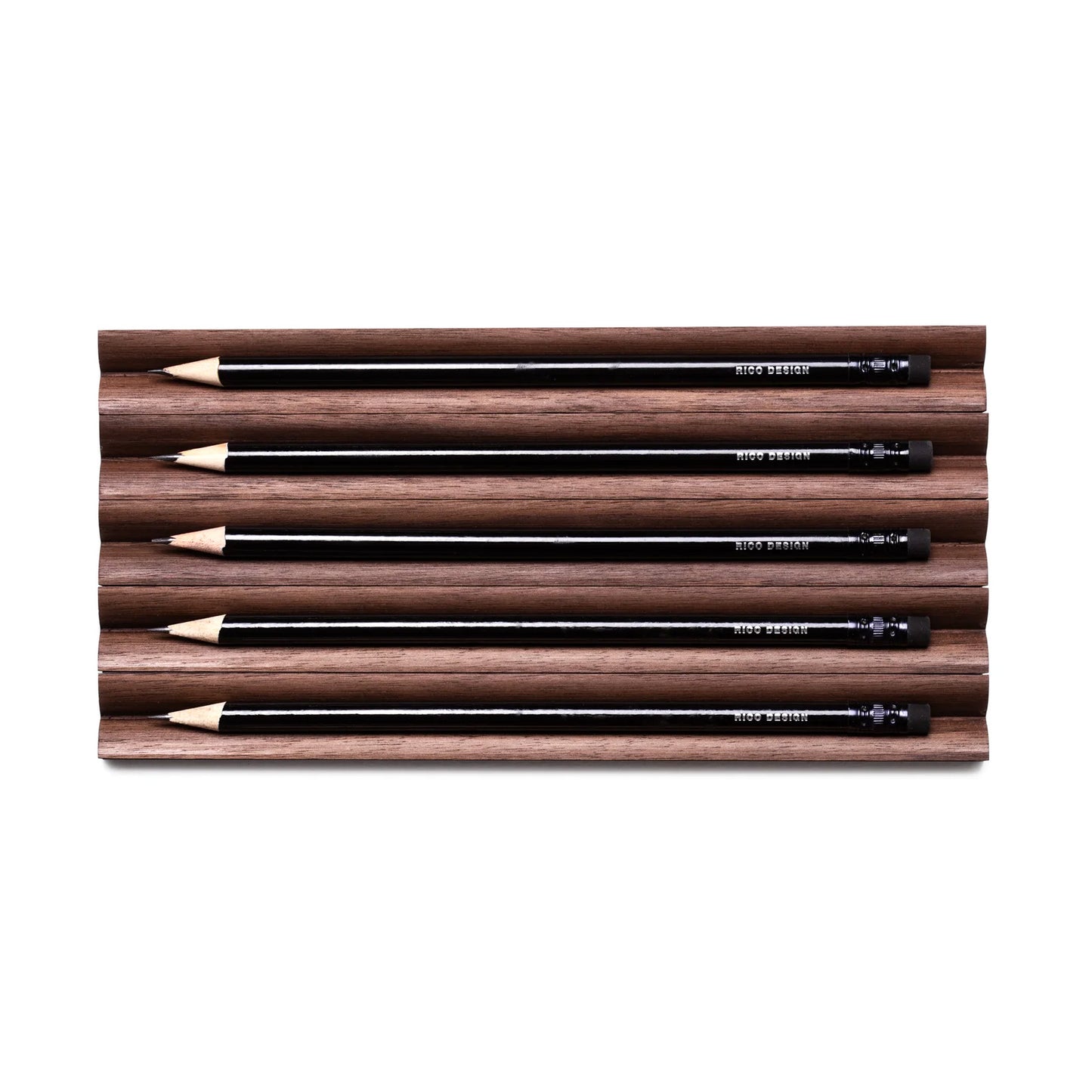 Oakywood Pen Holder Set of 5, Walnut