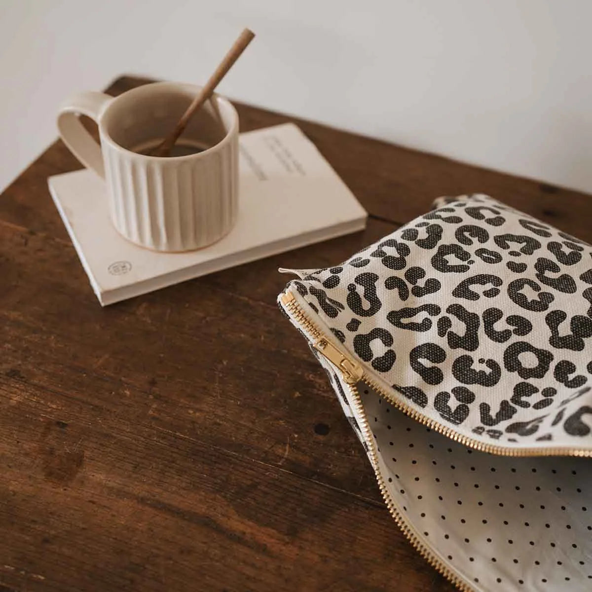 Rose in April Lili Pouch Graou, Greige