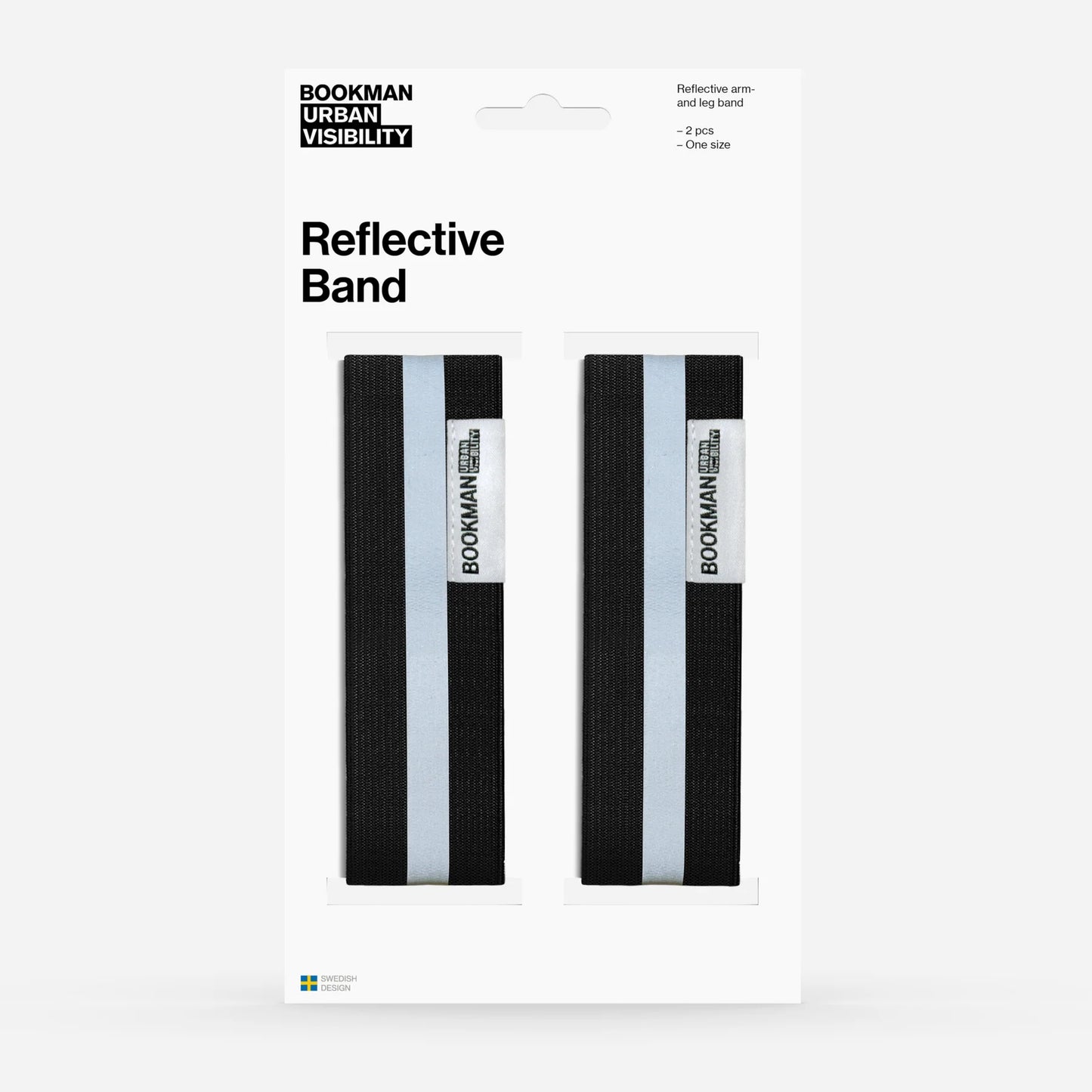 Bookman Urban Visibility Reflective Bands, Black